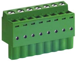MULTICOMP PRO MC310-50809 Pluggable Terminal Block, Pluggable, 5.08 mm, 9 Positions, 24 AWG, 14 AWG