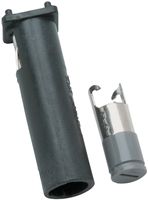 EATON ELECTRONICS BK/HBV-I-R Fuseholder, PCB Mount, 250V, 16A, 1/4 x  1 1/4", Solder, Screwdriver Cap, Vertical, Stability Pins