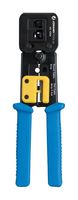 JONARD TOOLS UC-4568 Crimp Tool, Ratchet, RJ11/RJ45 Modular Connectors