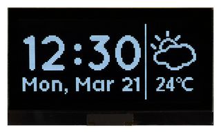MIDAS DISPLAYS MCOT128064SV-WM