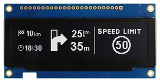 MIDAS DISPLAYS MDOB256064B1V-WM
