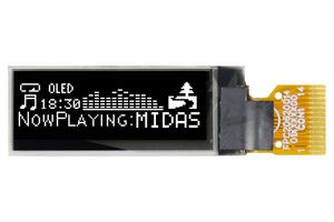 MIDAS DISPLAYS MDOG128032A1V-WI