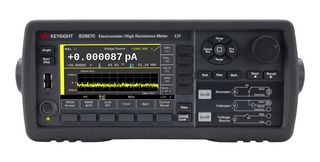 KEYSIGHT TECHNOLOGIES B2987C Bench Digital Multimeter, 6.5, GPIB, LAN / LXI, USB, 20 mA, 20 V, 0.00001 µohm, B2980C Series