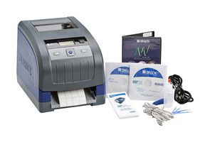 BRADY BBP33-C-MWS BBP®33 Industrial Label Printer with Auto Cutter and MarkWare™ Software, Thermal Transfer, 300 dpi