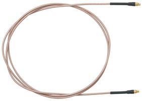 POMONA 73077-UU-48 RF / Coaxial Cable Assembly, 4 ft, 1.2 m, RG178, MMCX Straight Plug, MMCX Straight Plug, 50 ohm