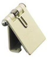 HUBBELL WIRING DEVICES HBLSCR Dust Cap / Cover, Snap Back Cover, Circular Connectors