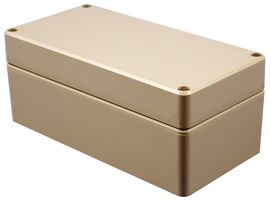 HAMMOND R100-100-000 Metal Enclosure, Rolec, Watertight, AluNORM, Thick Wall Diecast, Small, Diecast Aluminum, 101.6 mm