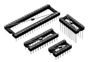 MILL-MAX 110-43-322-41-801000 IC & Component Socket, 22 Contacts, DIP Socket, 2.54 mm, 110 Series, 7.62 mm, Beryllium Copper