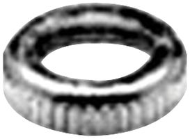ALCOSWITCH - TE CONNECTIVITY N1B04 Relay Accessory, Knurled Nut, Knurled Nut, TE Connectivity Miniature Toggle Switches