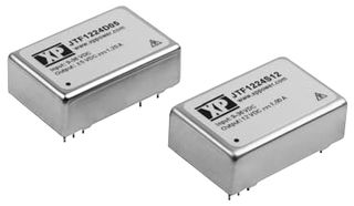XP POWER JTF1248D15 Isolated Through Hole DC/DC Converter, ITE, DIP, 4:1, 12 W, 2 Output, 15 V