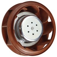 EBM-PAPST RER120-26/14/2TDP Fan Blower, S-Force Series, Motorized Impeller, 24 VDC, DC, 120 mm, 54 mm, 221.9 CFM