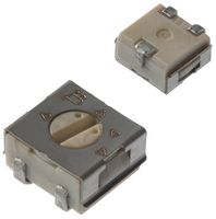 BOURNS 3314J-1-105E Trimmer, Single Turn, Cermet, Top Adjust, 1 Mohm, Surface Mount, 1 Turns
