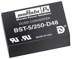 MURATA POWER SOLUTIONS BST-12/125-D48-C Isolated Through Hole DC/DC Converter, ITE, DIP, 4:1, 3 W, 2 Output, 12 V