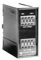 VEEDER ROOT DA211A6 Timer, DA200 Series, Repeat Cycle, 99.99 s to 99.98 h, DPDT Output, 120 Vac