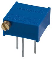 BOURNS 3296P-1-505LF Trimmer, Multi Turn, Cermet, Side Adjust, 5 Mohm, Through Hole, 25 Turns