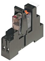 SCHRACK - TE CONNECTIVITY XT4S4R24 General Purpose Relay, XT Series, Interface, Non Latching, DPDT, 24 VAC, 8 A