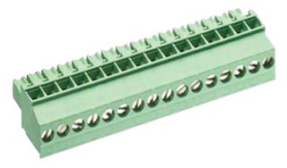 TE CONNECTIVITY 1986375-2 Pluggable Terminal Block, 3.81 mm, 2 Positions, 30 AWG, 14 AWG, 2 mm², Screw