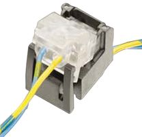 AMP - TE CONNECTIVITY 1339376-1 IDC Connector, Board In Connector, 3.43 mm, 1 Row, 4 Contacts, Cable Mount, Through Hole Mount