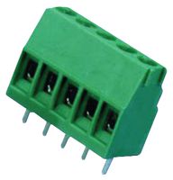 BUCHANAN - TE CONNECTIVITY 282857-2 Wire-To-Board Terminal Block, 5.08 mm, 2 Positions, 30 AWG, 12 AWG, 3 mm², Screw