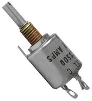 OHMITE OY105KE Rheostat, Wirewound, 500 ohm, 7.5 W, C Series, Panel Mount, Screwdriver Slot