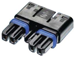 TE CONNECTIVITY 2106135-4 Lighting Connector, SlimSeal Series, 4 Contacts, Receptacle, 3.5 mm, Solder, 1 Rows