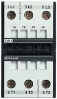 IMO PRECISION CONTROLS MC74-S-00230 Contactor, 74 A, DIN Rail, 690 VAC, 3PST, 45 kW