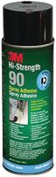 3M 90-INVERTED Adhesive, Synthetic Elastomer, Transparent, Aerosol, 24 fl.oz (US), 90 Series