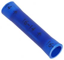 RAYCHEM - TE CONNECTIVITY D-436-86 Butt Splice, Blue, D-436 Series, 20 AWG, 16 AWG, 1.34 mm², PVDF (Polyvinylidene Fluoride)