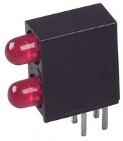 LUMEX SSF-LXH240LIID Circuit Board Indicator, Red, Through Hole, T-1 (3mm), 20 mA, 15 mcd