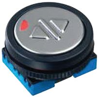 APEM LPI3124R1XX1704 Pushbutton Switch, LPI Series, SPST-NO, (On), White