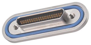 CINCH CONNECTIVITY SOLUTIONS DN00012000516FN D Sub Connector, 51 Contacts, Receptacle, Wire Wrap, Dura-Con Series, Aluminium Alloy Body