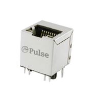 PULSE ELECTRONICS JXD2-0Z25NL Modular Connector, RJ45 Jack, 1 x 1 (Port), 10P8C, Through Hole Mount