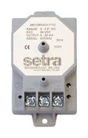 GEMS SENSORS 2651R25WDACT1C Pressure Transmitter, Differential, Dual Radial Barbless, 0 Inch-H2O, 0.25 Inch-H2O, 1/4"