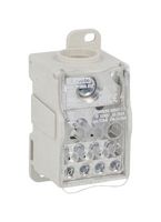LOVATO ELECTRIC ACB1P255A12 Panel Mount Barrier Terminal Block, 12 Terminal, 255 A, 1 kV, 1 Pole, Screw