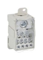LOVATO ACB1P335A12 Panel Mount Barrier Terminal Block, 12 Terminal, 335 A, 1 kV, 1 Pole, Screw