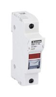 LOVATO ELECTRIC FB01F1PL Fuse Holder, DIN Rail, 1 Fuse, 32 A, 690 VAC, Screw, Status Indicator, 10mm x 38mm
