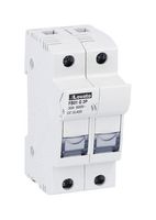 LOVATO ELECTRIC FB01G2P Fuse Holder, DIN Rail, 2 Fuse, 30 A, 690 VAC, Screw, 10mm x 38mm