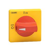 LOVATO ELECTRIC GAX63KB Door Coupling Padlockable Handle, GA...A, GA063SA, GA016 C to GA040C and GA...D Switch Disconnectors