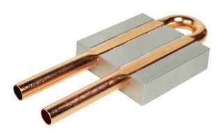 ADVANCED THERMAL SOLUTIONS ATS-TCP-1000 Cold Plate, Tubed, Aluminum 6063, 0.075°C/W, Unfinished, 2.25" x 2.25" x 0.6"