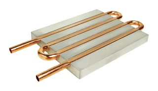 ADVANCED THERMAL SOLUTIONS ATS-TCP-1001 Cold Plate, Tubed, Aluminum 6063, 0.016°C/W, Unfinished, 5.99" x 5" x 0.6"