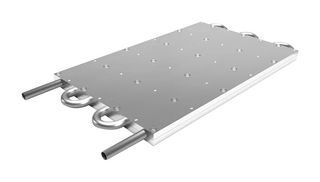 ADVANCED THERMAL SOLUTIONS ATS-TCP-1022 Cold Plate, Tubed, Aluminum 6063, 0.01°C/W, Unfinished, 12.01" x 7.52" x 0.6"