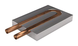 ADVANCED THERMAL SOLUTIONS ATS-TCP-1030 Cold Plate, Tubed, Aluminum 6063, 0.041°C/W, Unfinished, 4.26" x 2.84" x 0.6"