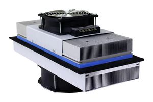 ADVANCED THERMAL SOLUTIONS ATS-WFF-200W-24-C Thermoelectric Cooler Assembly, Air to Air, 11.5 A, 24 VDC, 145 W, 15.75" L x 7.09" W x 7.77" D