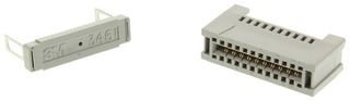 AMPHENOL ADVANCED SENSORS RL2005-27K-138-D1 Card Edge Connector, Dual Side, 1.78 mm, 20 Contacts, Panel Mount, Straight