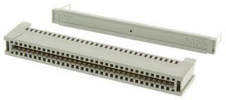 AMPHENOL ADVANCED SENSORS RL2005-27K-138-D1 Card Edge Connector, Dual Side, 1.78 mm, 64 Contacts, Panel Mount, Straight