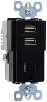 LEGRAND PASS & SEYMOUR TM8USBBKCC6