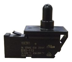 ARATAS D3D-113 Safety Interlock Switch, D3D Series, SPDT, Connector, 125 V, 1 A