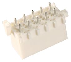 TE CONNECTIVITY - AMP 1-770743-1 Pin Header, Wire-to-Board, 4.14 mm, 2 Rows, 10 Contacts, Through Hole Straight