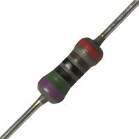 VISHAY MRS25000C1001FRP00 Through Hole Resistor, MRS25 Series, 1 kohm, MRS25 Series, 600 mW, ± 1%, Axial Leaded, 350 V