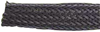 ALPHA WIRE G1601IN BK003 Sleeving, Expandable, Nylon (Polyamide), Black, 25.4 mm, 76.2 m, 250 ft